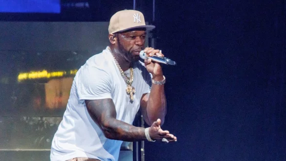 Rapper 50 Cent (Curtis Jackson) ist neben Jason Momoa in «Street Fighter» zu sehen. (Archivbild) - © Markus Scholz/dpa