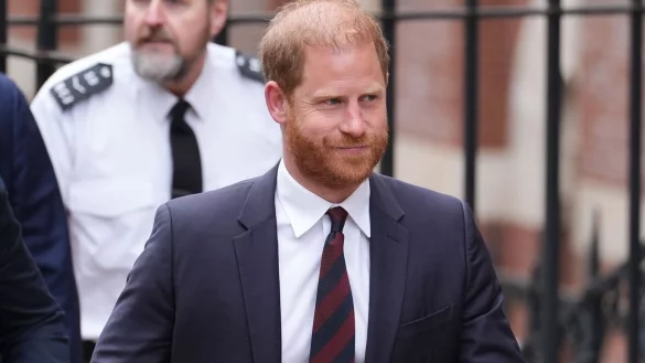 Prinz Harry liegt im Streit mit dem britischen Innenministerium. (Archivbild) - © Lucy North/PA Wire/dpa