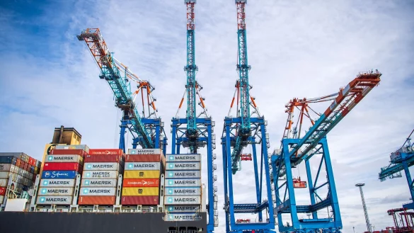 Die deutsche Wirtschaft schw&auml;chelt nach wie vor, zeigt der Konjunkturausblick der Industriel&auml;nder-Organisation OECD. (Archivbild) - &copy; Sina Schuldt/dpa