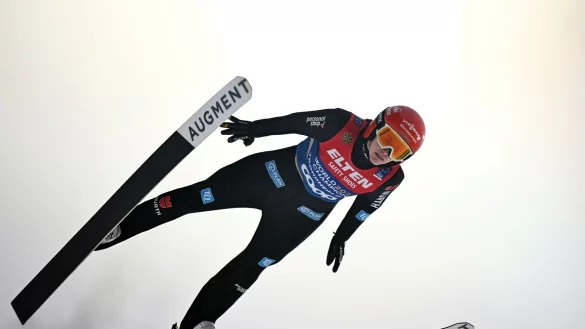 Selina Freitag konnte ihre starke Leistung aus dem Einzel nicht bestätigen. - © Hendrik Schmidt/dpa