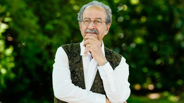 Der Schriftsteller Rafik Schami hei&szlig;t eigentlich Suheil Fad&eacute;l. - &copy; Uwe Anspach/dpa