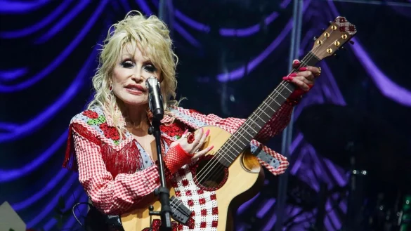US-S&auml;ngerin Dolly Parton bei einem Konzert im texanischen Austin. - &copy; Jack Plunkett/Invision via AP/dpa