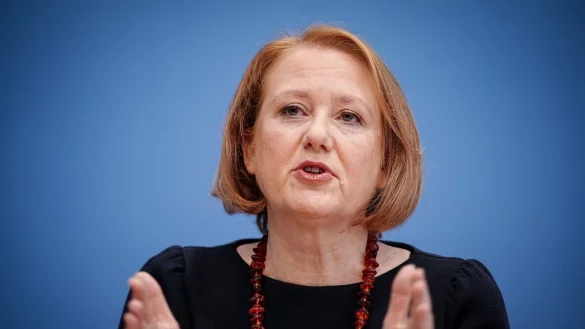 &laquo;F&uuml;r mich ist das Patriarchat vorbei, wenn Frauen &ouml;konomisch und politisch gleichgestellt sind&raquo;, sagt Bundesfamilienministerin Lisa Paus (Gr&uuml;ne). - &copy; Kay Nietfeld/dpa