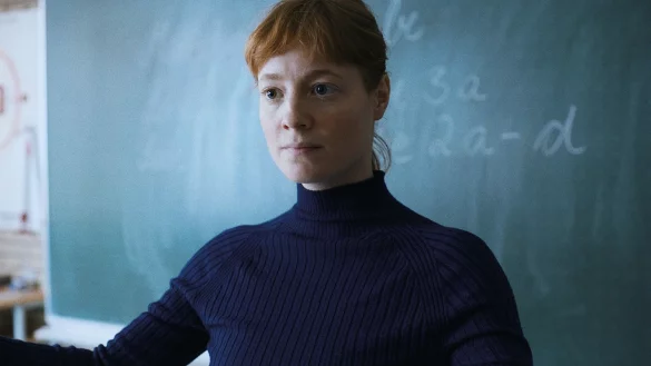 Leonie Benesch in einer Szene des Films &laquo;Das Lehrerzimmer&raquo;. Der Film ist siebenmal f&uuml;r den Deutschen Filmpreis nominiert. - &copy; Judith Kaufmann/Alamode Film/dpa