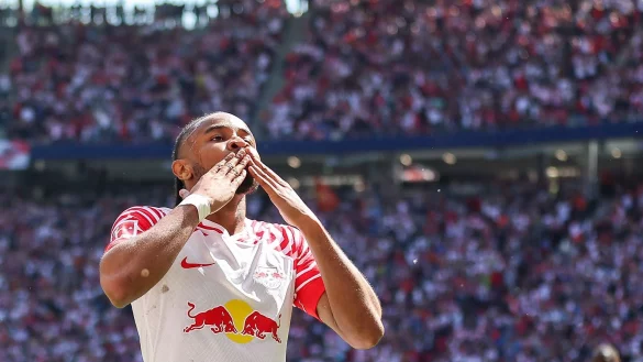 Der Wechsel von Christopher Nkunku von RB Leipzig zum FC Chelsea ist perfekt. - &copy; Jan Woitas/dpa