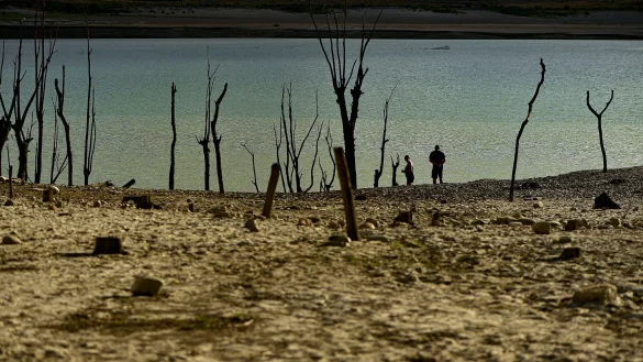 In Spanien wurden nach Angaben des nationalen Wetterdienstes in rund 100 Messstationen des ganzen Landes neue April-Rekorde registriert. - &copy; Alvaro Barrientos/AP/dpa
