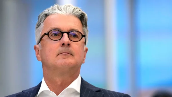 Rupert Stadler, ehemaliger Vorstandsvorsitzender des deutschen Automobilherstellers Audi, beim Prozess zum Dieselskandal im M&uuml;nchener Landgericht. - &copy; Matthias Schrader/AP-Pool/dpa