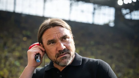 Die Zukunft von Gladbach-Trainer Daniel Farke ist weiterhin unklar. - &copy; Bernd Thissen/dpa
