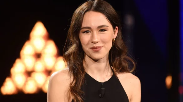 Aurora Ramazzotti freut sich &uuml;ber den kleinen Cesare. - &copy; Massimo Insabato/Mondadori Portfolio via ZUMA/dpa