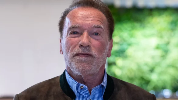 Arnold Schwarzenegger ist bald in seiner ersten Serien-Hauptrolle zu sehen. - &copy; Sven Hoppe/dpa