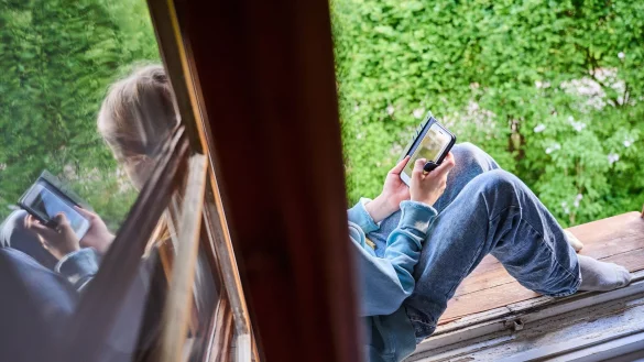 Klassenchats in Messengerdiensten sind weit verbreitet, brauchen aber verbindliche Regeln. - © Annette Riedl/dpa/dpa-tmn