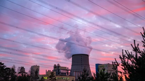 Das Kernkraftwerk Emsland in Niedersachsen. - &copy; Sina Schuldt/dpa
