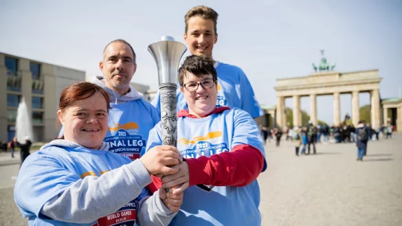 Erstmals finden die Special Olympics World Games in Deutschland statt. - &copy; Christoph Soeder/dpa