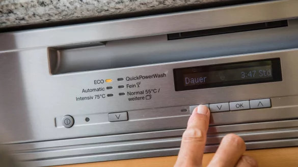 Was das Eco-Programm bei vielen Sp&uuml;lmaschinen alles bietet: Beste Reinigungsleistung sowie geringer Wasser- und Stromverbrauch. - &copy; Christin Klose/dpa-tmn