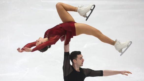 Annika Hocke und Robert Kunkel haben bei der EM den dritten Platz belegt. - &copy; Karl-Josef Hildenbrand/dpa/Archivbild