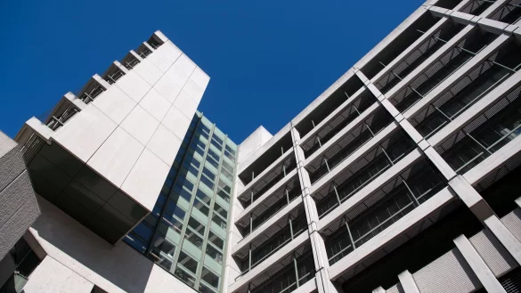 Das Gerichtsgeb&auml;ude f&uuml;r das Amtsgericht, das Landgericht I und II. Das Landgericht I rollt den Prozess um den sogenannten Badewannen-Mord von Rottach-Egern wieder auf. - &copy; Sven Hoppe/dpa