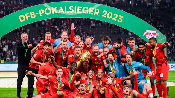 RB Leipzig hat erneut den DFB-Pokal gewonnen. - &copy; Tom Weller/dpa