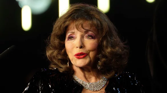 Joan Collins feiert ihren 90. Geburtstag. - &copy; Henning Kaiser/dpa