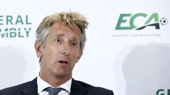 Der Zustand des 52-jährigen Edwin van der Sar hat sich gebessert. - © Salvatore Di Nolfi/KEYSTONE/dpa