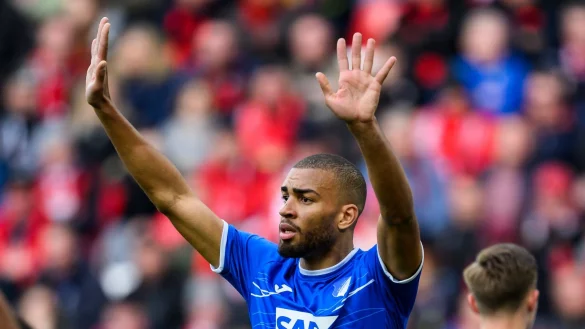 Hat seinen Vertrag bei Hoffenheim verl&auml;ngert: Kevin Akpoguma. - &copy; Tom Weller/dpa