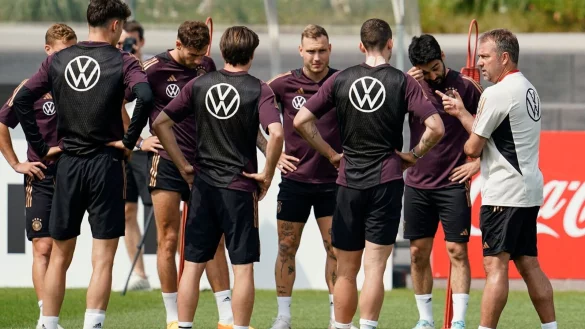 Ein bekannter Friseur soll die im DFB-Spieler im Teamhotel besucht haben. - &copy; Uwe Anspach/dpa