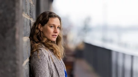 Die Schauspielerin Picco von Groote aufgenommen im Rheinauhafen. - &copy; Rolf Vennenbernd/dpa/Archivbild