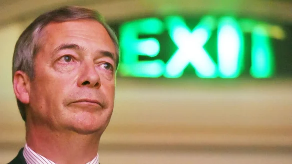 Wandert Nigel Farage jetzt aus? - &copy; Kirsty O\\\'connor/PA Wire/dpa