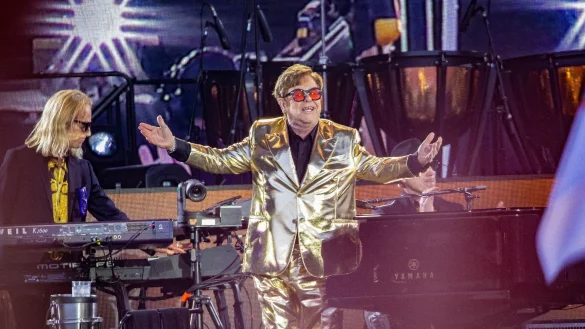Wird Pop-Star Elton John bald mehr Zeit mit der Familie verbringen? - &copy; Joel C Ryan/Invision/AP/dpa