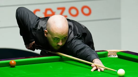 Luca Brecel in Aktion. - &copy; Zac Goodwin/PA Wire/dpa