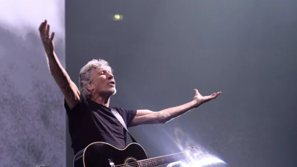 Pink Floyd-Musiker Roger Waters ist wegen seiner politischen &Auml;u&szlig;erungen umstritten. - &copy; Onni Ojala/Lehtikuva/dpa