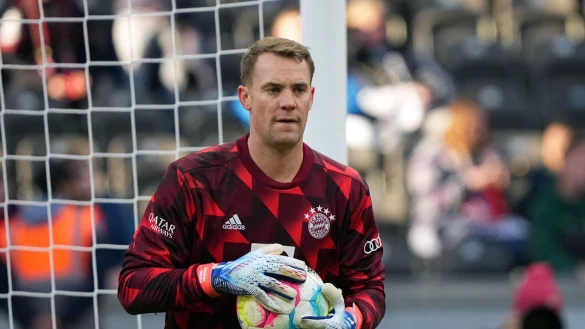 Bayern-Torwart Manuel Neuer kehrt auf den Trainingsplatz zur&uuml;ck. - &copy; Soeren Stache/dpa