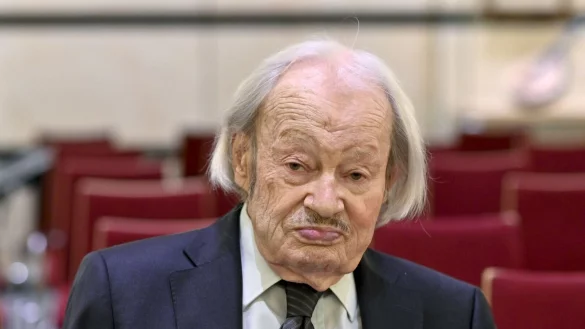 Der Komponist Friedrich Cerha starb im Alter von 96 Jahren. - &copy; Herbert Neubauer/APA/dpa