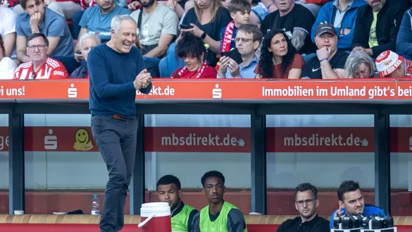 Freiburgs Trainer Christian Streich konnte mit seinem Team bei Union Berlin nicht gewinnen. - &copy; Andreas Gora/dpa