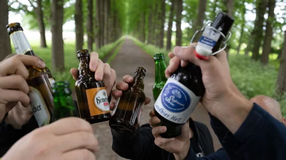 Christi Himmelfahrt ist in Deutschland zum Ehrentag der M&auml;nner geworden, hat aber einen religi&ouml;sen Hintergrund. - &copy; Lars Klemmer/dpa/Archivbild