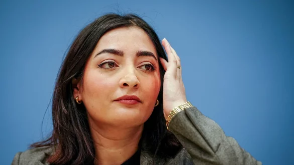 Reem Alabali-Radovan ist als Integrationsbeauftragte auch f&uuml;r die Belange von Fl&uuml;chtlingen zust&auml;ndig. - &copy; Kay Nietfeld/dpa