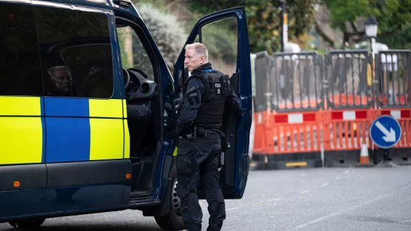 Beamte konnten den 21-J&auml;hrigen demnach im Londoner Stadtteil Chiswick ergreifen, wie die Metropolitan Police mitteilte. - &copy; Jamie Lashmar/PA/AP/dpa