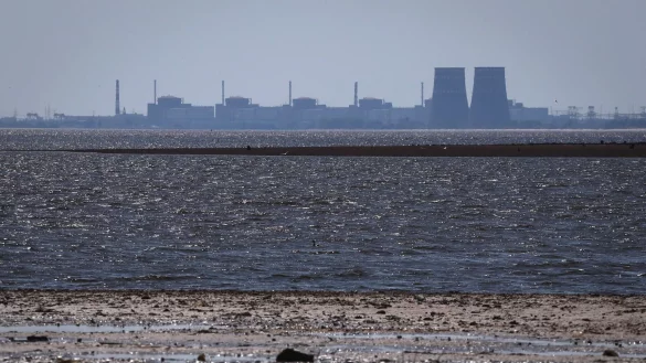 Das Kernkraftwerk Saporischschja ist seit 2022 unter russischer Besatzung. - &copy; Kateryna Klochko/AP