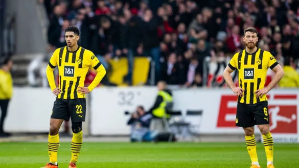 Der BVB kassierte in der Nachspielzeit das 3:3. - &copy; Tom Weller/dpa