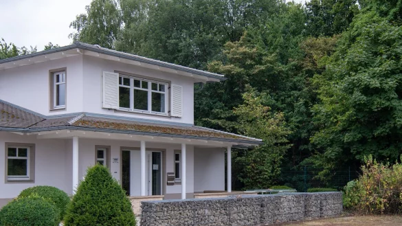 Gute H&ouml;he? Bis zu wie viel Zentimeter eine Grundst&uuml;ckseinfriedung messen darf, ist von Bundesland zu Bundesland verschieden. - &copy; Laura Ludwig/dpa-tmn