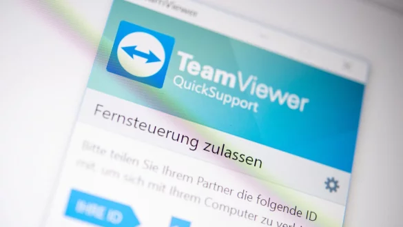 Teamviewer ist und bleibt f&uuml;r Privatnutzerinnen und -nutzer kostenlos. Wer aber k&uuml;nftig auf andere Rechner und Ger&auml;te zugreifen m&ouml;chte, muss ein Konto anlegen. - &copy; Zacharie Scheurer/dpa-tmn