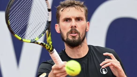 Oscar Otte ist beim Turnier in M&uuml;nchen ausgeschieden. - &copy; Sven Hoppe/dpa