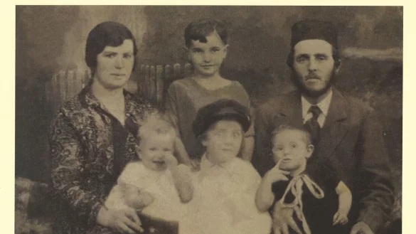 Ein Foto von Rachel Hanans Familie - nur sie selbst &uuml;berlebte Auschwitz. - &copy; -/Privat/dpa