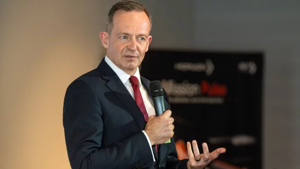 Digitalminister Volker Wissing (FDP) will gro&szlig;e Tech-Konzerne nicht an den Ausbaukosten f&uuml;r Telekom-Netze in Europa beteiligen. - &copy; Lennart Preiss/dpa