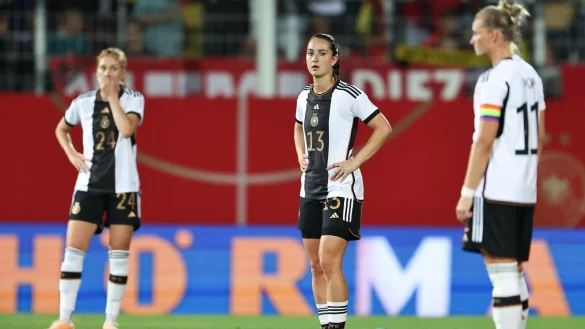 Die DFB-Frauen kassierten gegen Sambia eine herbe Niederlage. - &copy; Daniel Karmann/dpa