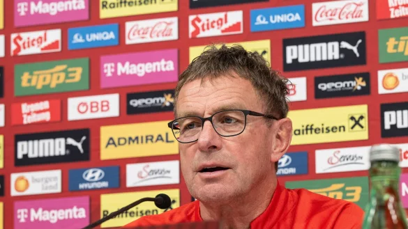 Derzeit Teamchef der &ouml;sterreichischen Nationalmannschaft: Ralf Rangnick. - &copy; Expa/Reinhard Eisenbauer/APA/dpa