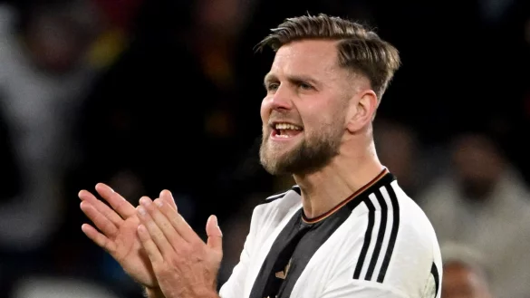 St&uuml;rmer Niclas F&uuml;llkrug f&uuml;hlt sich im DFB-Team sichtlich wohl. - &copy; Federico Gambarini/dpa