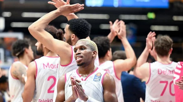 Die Telekom Baskets Bonn treffen auf Malaga. - &copy; Hendrik Schmidt/dpa