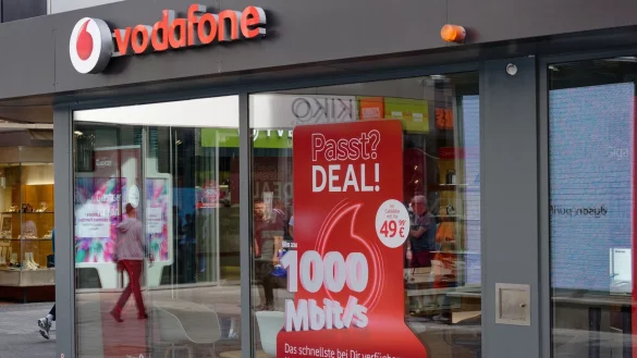 Vodafone-Gesch&auml;ft in D&uuml;sseldorf: &laquo;Wir wollen als ehrliches Unternehmen wahrgenommen werden&raquo;, sagt Vodafone-Deutschlandchef Philippe Rogge. - &copy; Henning Kaiser/dpa