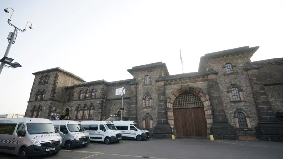 Die Haftanstalt Wandsworth, aus der ein britischer Soldat, der auf seinen Prozess wegen Terrorverdachts wartete, ausgebrochen war. - &copy; Yui Mok/PA Wire/dpa