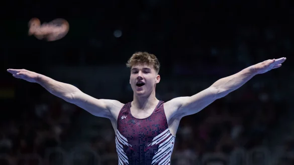 Turner Pascal Brendel siegte in Heidelberg. - &copy; Rolf Vennenbernd/dpa